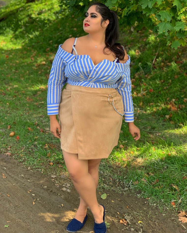 Why You Gotta Be So Cold Shoulder Stripped Top